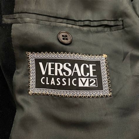 versace classic blazer mens|vintage Versace blazer.